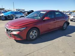 Salvage cars for sale from Copart Grand Prairie, TX: 2024 Hyundai Elantra SE