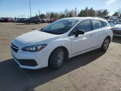 Salvage cars for sale at Denver, CO auction: 2023 Subaru Impreza