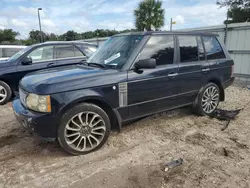 Land Rover Vehiculos salvage en venta: 2007 Land Rover Range Rover HSE