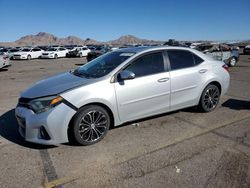 Salvage cars for sale at North Las Vegas, NV auction: 2014 Toyota Corolla L