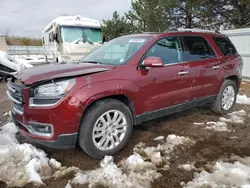 GMC Vehiculos salvage en venta: 2016 GMC Acadia SLT-1