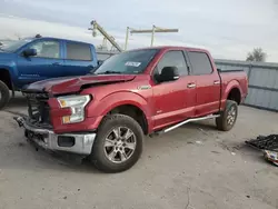 Salvage trucks for sale at Kansas City, KS auction: 2015 Ford F150 Supercrew