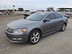 Volkswagen Passat s salvage cars for sale: 2015 Volkswagen Passat S