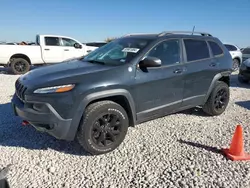 Jeep salvage cars for sale: 2016 Jeep Cherokee Trailhawk