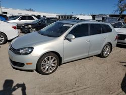 Salvage cars for sale at Riverview, FL auction: 2012 Volkswagen Jetta TDI