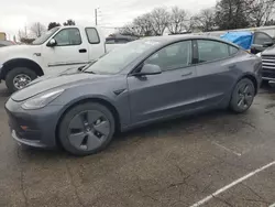 Tesla Model 3 salvage cars for sale: 2023 Tesla Model 3