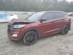 Salvage cars for sale at Ellenwood, GA auction: 2019 Hyundai Tucson Limited