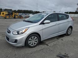 Salvage cars for sale at Dunn, NC auction: 2017 Hyundai Accent SE