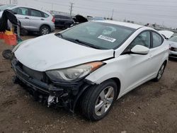 Salvage cars for sale at Elgin, IL auction: 2013 Hyundai Elantra GLS