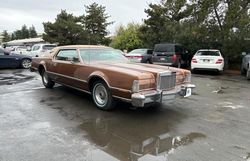 Copart GO cars for sale at auction: 1976 Lincoln Mark IV