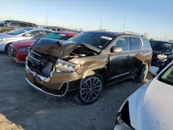 Salvage cars for sale at Haslet, TX auction: 2020 GMC Acadia Denali