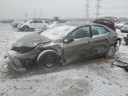 Salvage cars for sale at Elgin, IL auction: 2019 Toyota Corolla L