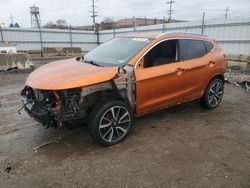 Salvage cars for sale at Chicago Heights, IL auction: 2017 Nissan Rogue Sport S