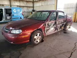 Chevrolet Malibu ls salvage cars for sale: 2002 Chevrolet Malibu LS