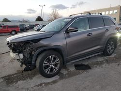 Vehiculos salvage en venta de Copart Littleton, CO: 2016 Toyota Highlander XLE