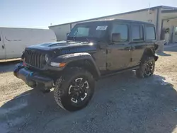 Jeep salvage cars for sale: 2024 Jeep Wrangler Rubicon 4XE