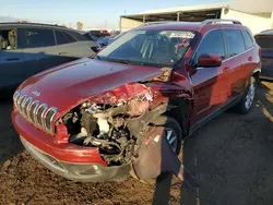 2017 Jeep Cherokee Limited en venta en Brighton, CO