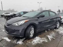 Salvage cars for sale at Littleton, CO auction: 2013 Hyundai Elantra GLS