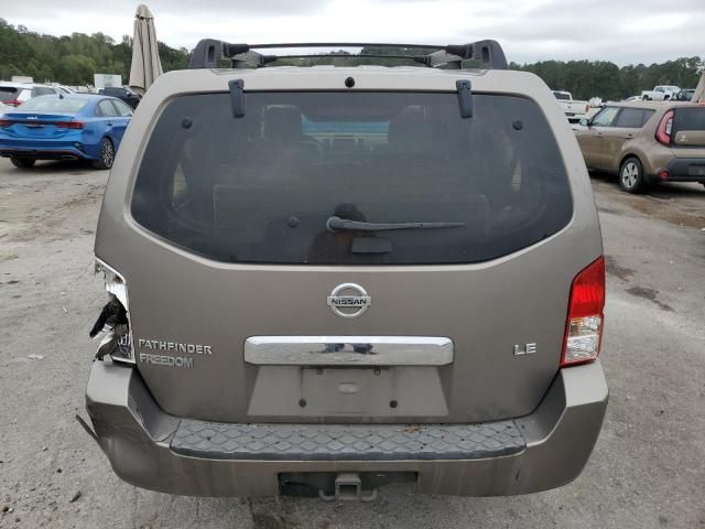 2006 Nissan Pathfinder LE