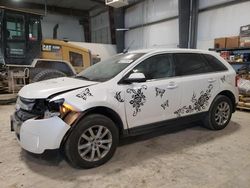 Salvage cars for sale at Greenwood, NE auction: 2014 Ford Edge Limited