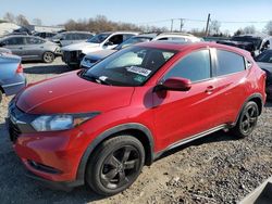 Salvage cars for sale at Hillsborough, NJ auction: 2018 Honda HR-V EX