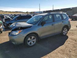 Carros salvage sin ofertas aún a la venta en subasta: 2015 Subaru Forester 2.5I