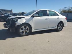 Salvage cars for sale at auction: 2011 Toyota Corolla Base