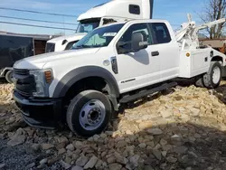 Salvage cars for sale from Copart Ebensburg, PA: 2018 Ford F450 Super Duty