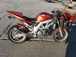 Salvage motorcycles for sale at Fredericksburg, VA auction: 2003 Suzuki SV650