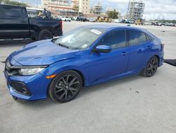 Salvage cars for sale from Copart New Orleans, LA: 2019 Honda Civic Sport