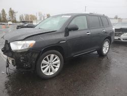 Vehiculos salvage en venta de Copart Portland, OR: 2009 Toyota Highlander Hybrid Limited