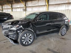 Salvage cars for sale at Phoenix, AZ auction: 2016 Acura MDX Technology