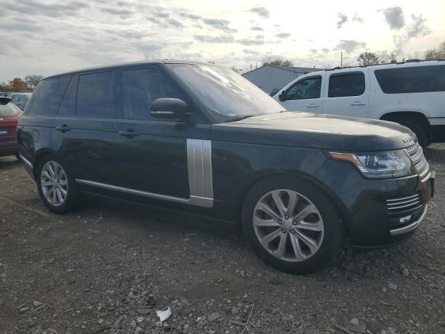 2016 Land Rover Range Rover HSE