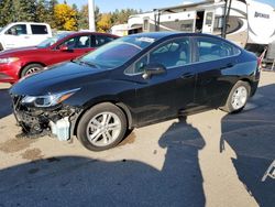 Chevrolet salvage cars for sale: 2018 Chevrolet Cruze LT