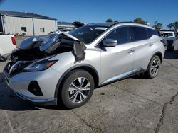 Salvage cars for sale at Tulsa, OK auction: 2021 Nissan Murano SV