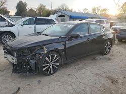 Salvage cars for sale at Wichita, KS auction: 2019 Nissan Altima SR