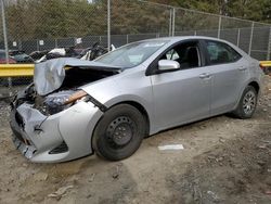 Salvage cars for sale at Waldorf, MD auction: 2019 Toyota Corolla L