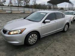 Salvage cars for sale at Spartanburg, SC auction: 2010 Honda Accord LX