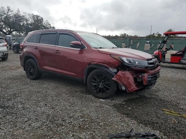 2019 Toyota Highlander SE