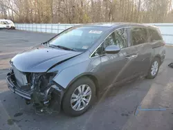 Salvage cars for sale at Glassboro, NJ auction: 2016 Honda Odyssey EX