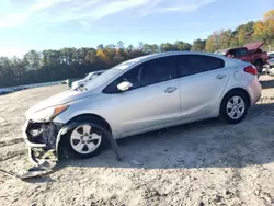 KIA salvage cars for sale: 2016 KIA Forte LX