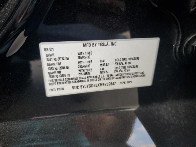 2021 Tesla Model Y