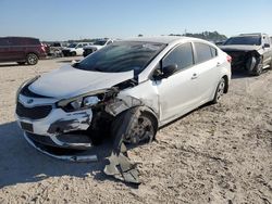 Salvage cars for sale at Houston, TX auction: 2015 KIA Forte LX