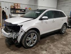 Vehiculos salvage en venta de Copart Des Moines, IA: 2014 Ford Edge Limited