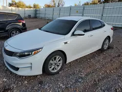 Salvage cars for sale at Oklahoma City, OK auction: 2018 KIA Optima LX