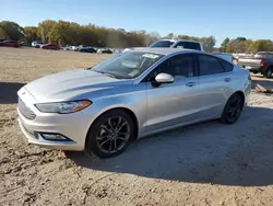 Ford Fusion salvage cars for sale: 2018 Ford Fusion SE