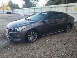 Salvage cars for sale at Midway, FL auction: 2015 Hyundai Sonata Sport