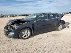 Salvage cars for sale at Andrews, TX auction: 2022 Chevrolet Malibu LT