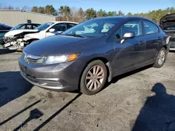 Honda Civic ex salvage cars for sale: 2012 Honda Civic EX