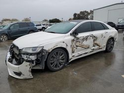 2017 Lincoln MKZ Hybrid Reserve en venta en Sacramento, CA